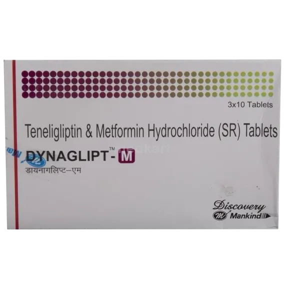 dynaglipt m tablet 10's